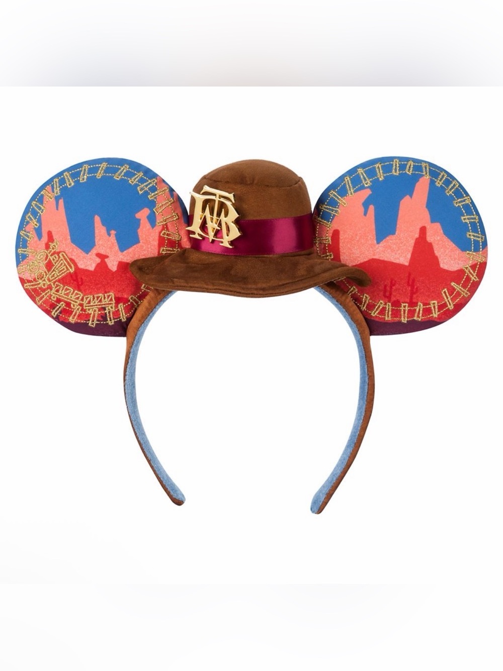 Disney Big Thunder Mountain Railroad Mickey Ear Headband